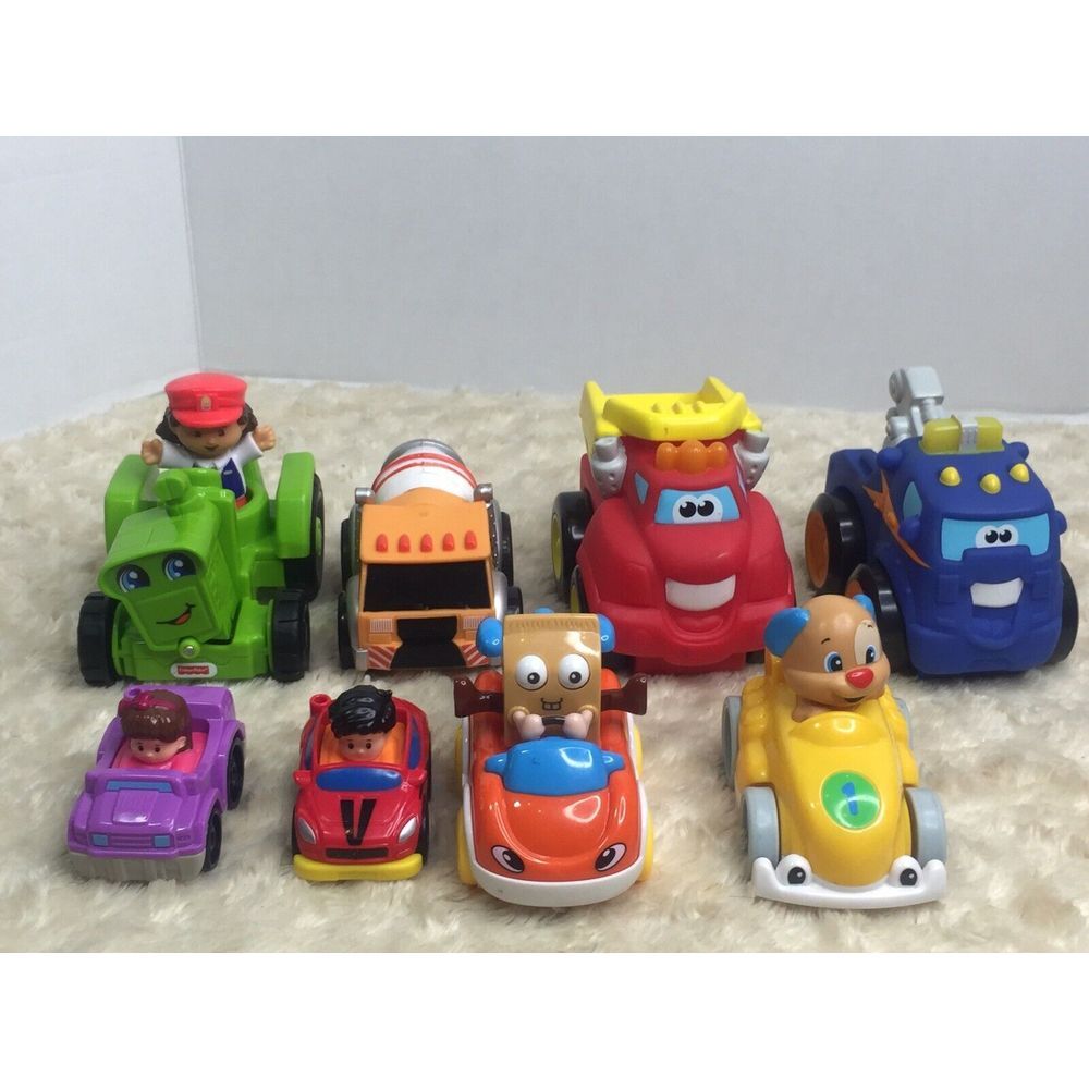 Fisher Price Tonka‎ Car Set Mixed Set Of Vehicles Interactive Toddler Hg10